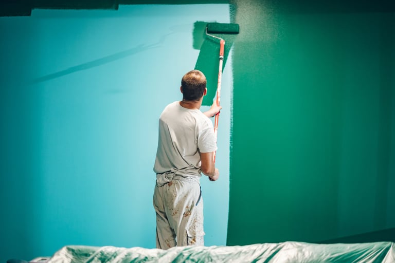 Kitchen painting project
