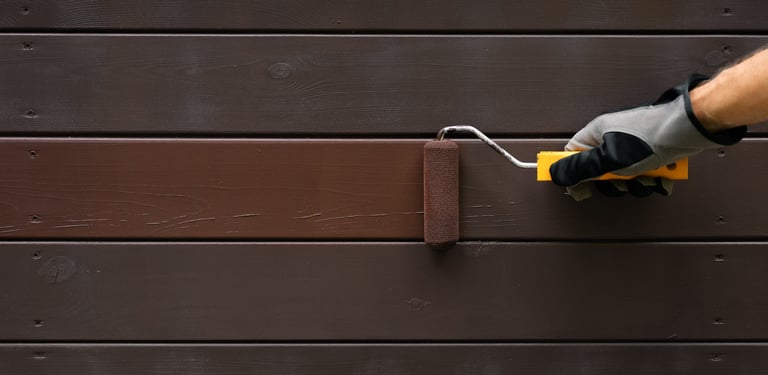 Exterior house painting