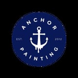 Anchor Painting logo - a dark blue circular badge featuring a white anchor, established 2012